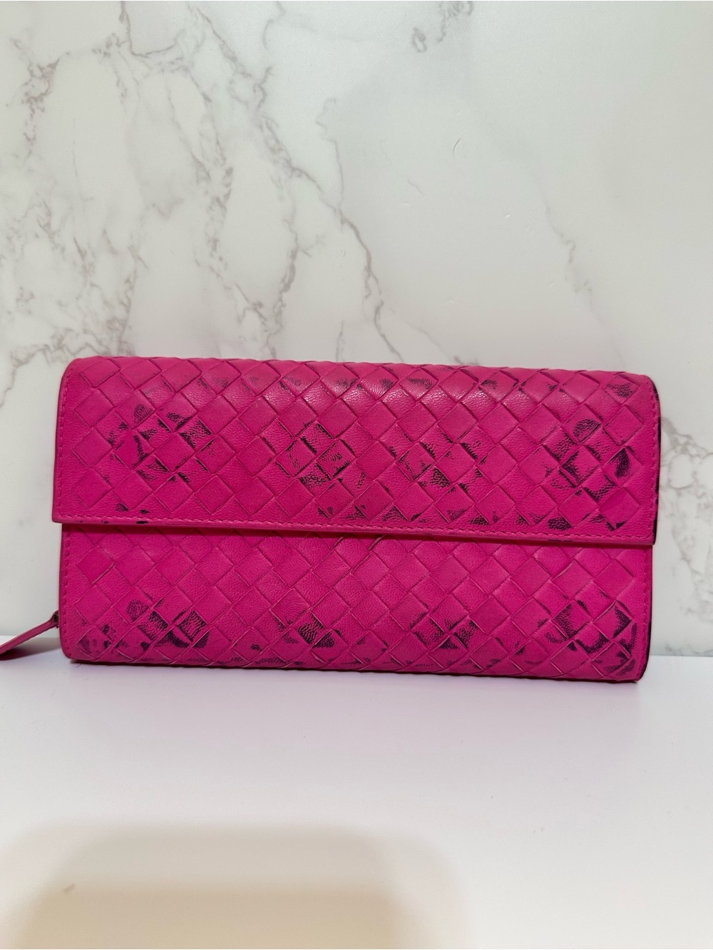 BOTTEGA VENETA ❤️🌟PINK WALLET PROJECT ⭐️
